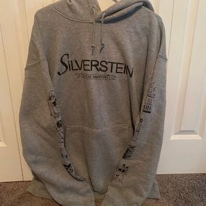 Silverstein 20th anniversary tour men’s hoodie